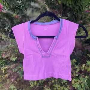 URBAN OUTFITTERS out from under cropped top!